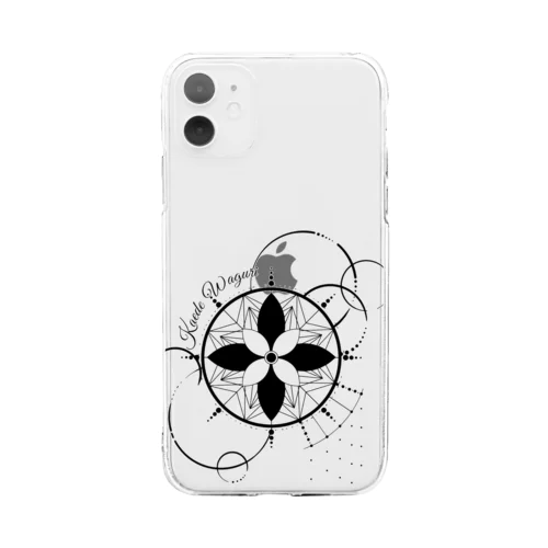 Kaede W オフィシャル1 Soft Clear Smartphone Case