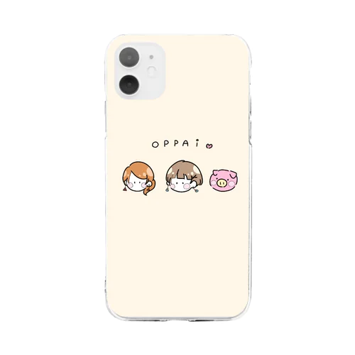 oppai Soft Clear Smartphone Case