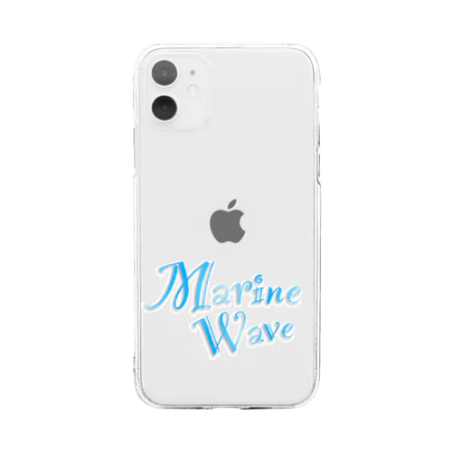 Marine☆Wave Soft Clear Smartphone Case