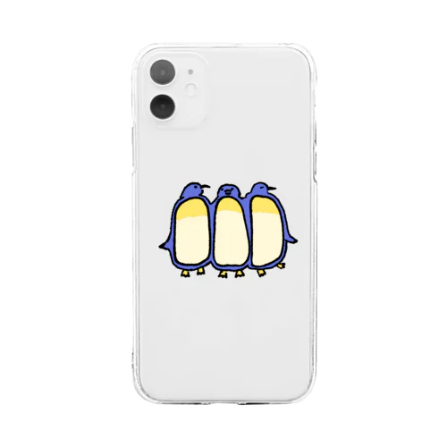 ぺんぺんぎん Soft Clear Smartphone Case