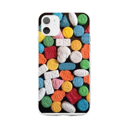 MDMA スマホケース Soft Clear Smartphone Case