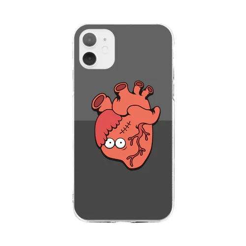 Broken Heart / 内臓の内情 Soft Clear Smartphone Case