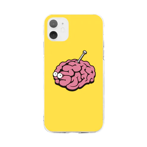 Broken Brain / 内臓の内情 Soft Clear Smartphone Case