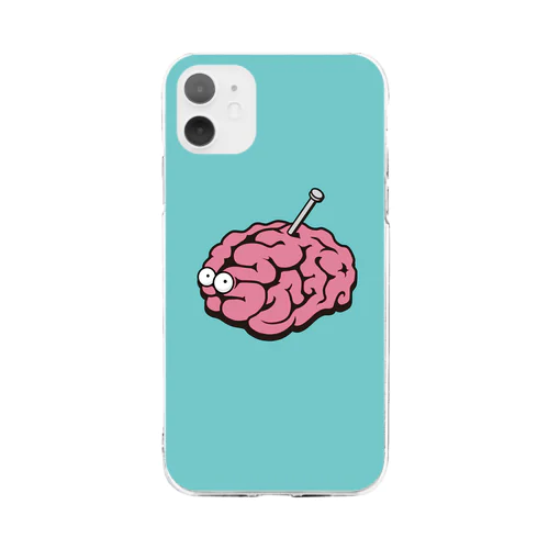 Broken Brain / 内臓の内情 Soft Clear Smartphone Case