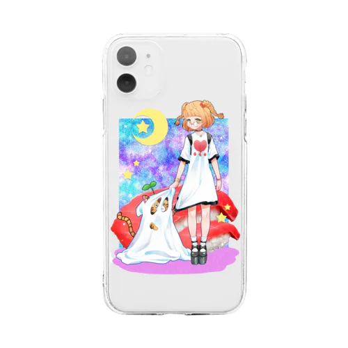 すし Soft Clear Smartphone Case