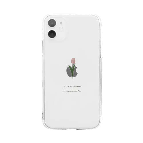 love love ... ♡ Soft Clear Smartphone Case