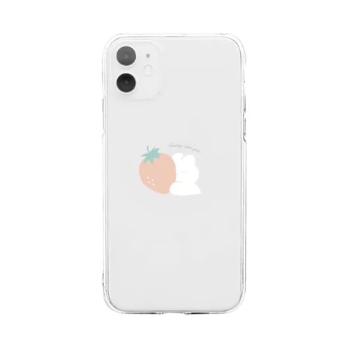 Always love you . Soft Clear Smartphone Case