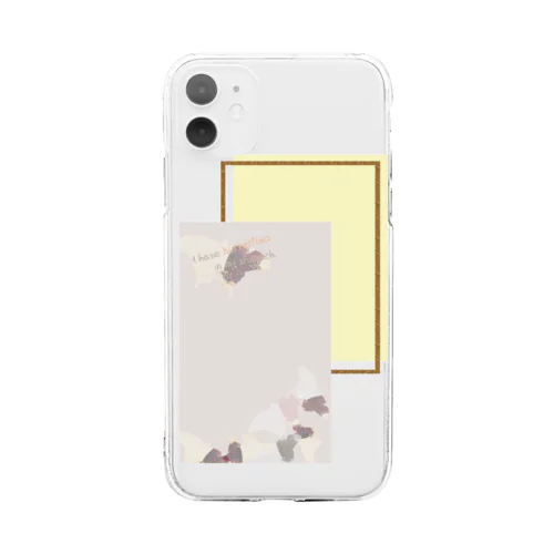 I have butterflies in my stomach. Soft Clear Smartphone Case