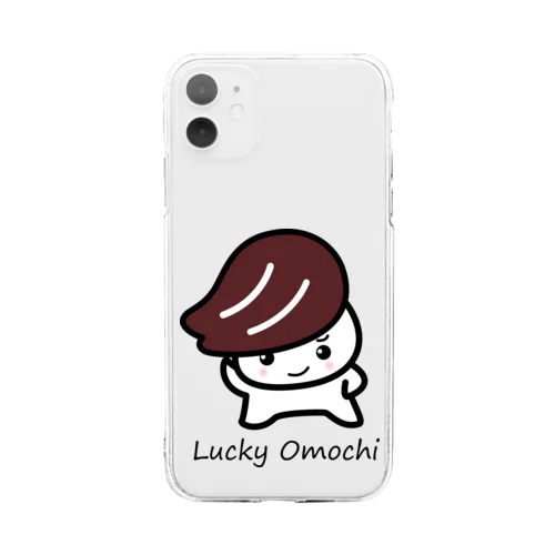 ラッキーおもち君クール（若尾はるか） Soft Clear Smartphone Case