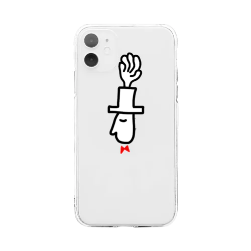 紳士 Soft Clear Smartphone Case