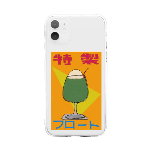 フロート Soft Clear Smartphone Case