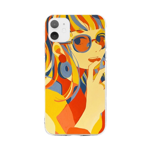 子供と大人 Soft Clear Smartphone Case