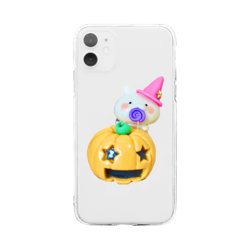 ましろちゃん ハロウィン Soft Clear Smartphone Case