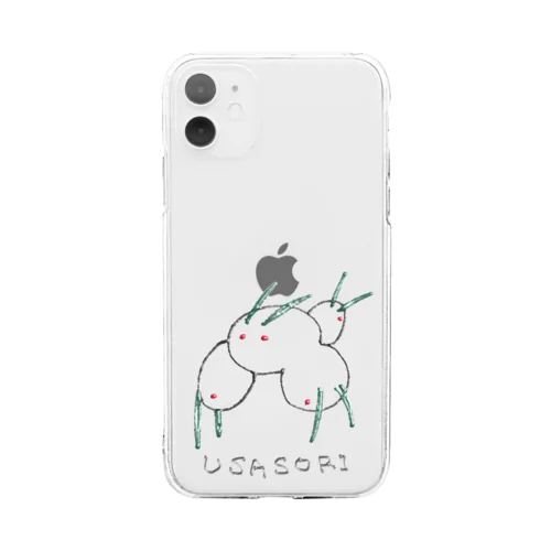 うさそり Soft Clear Smartphone Case