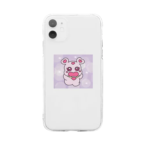 心のおともだち Soft Clear Smartphone Case