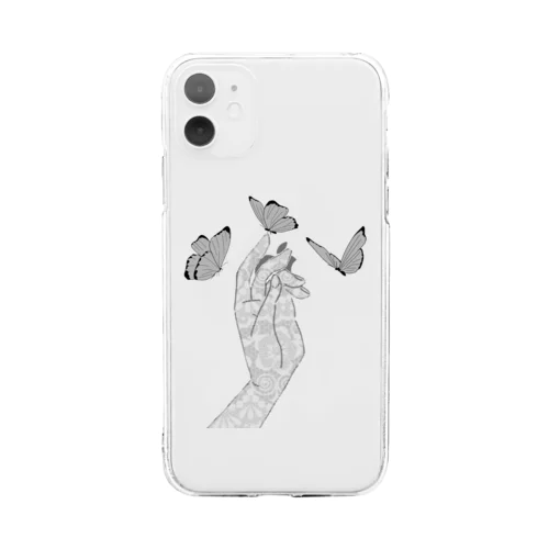 おやすみ Soft Clear Smartphone Case