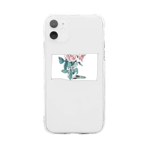 Rose Soft Clear Smartphone Case