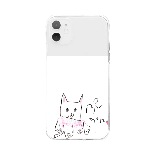 ふくちゃんグッズ Soft Clear Smartphone Case