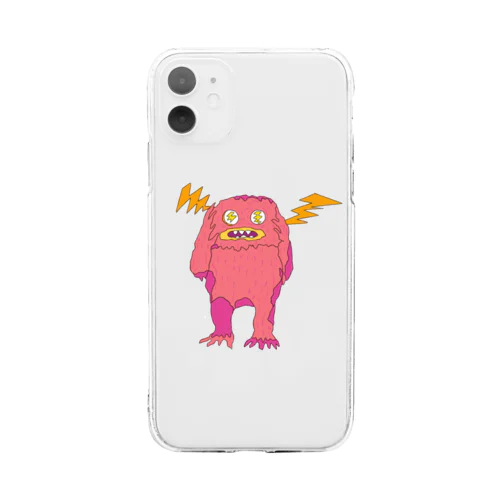 depressed yeti (hyperacusis) Soft Clear Smartphone Case