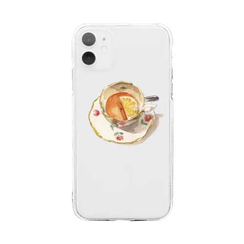 Tea with Lemon Soft Clear Smartphone Case