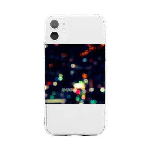 よる Soft Clear Smartphone Case