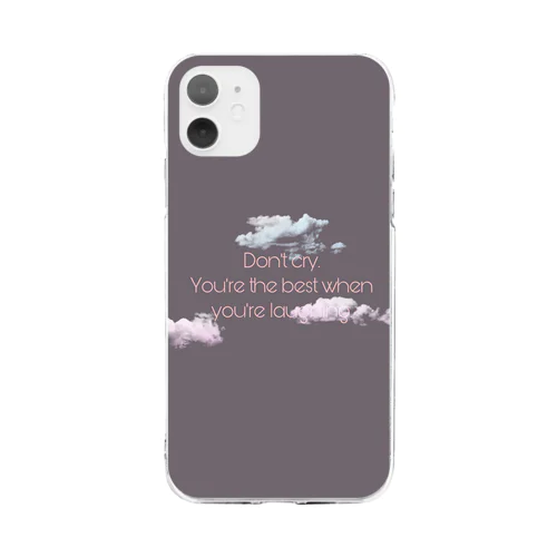 Don't Cry Soft Clear Smartphone Case