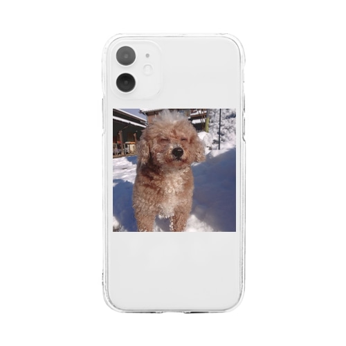 うちの犬 Soft Clear Smartphone Case