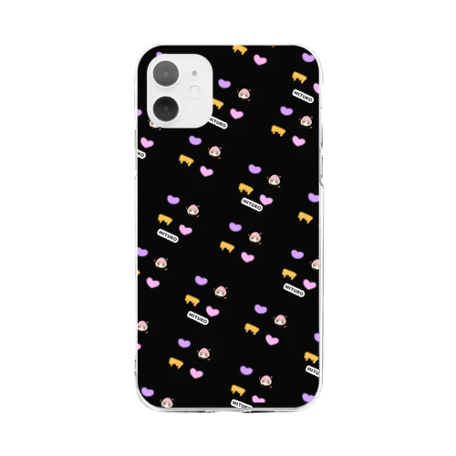 黒蜜みつこちゃん Soft Clear Smartphone Case