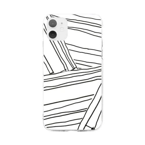 Lines Soft Clear Smartphone Case