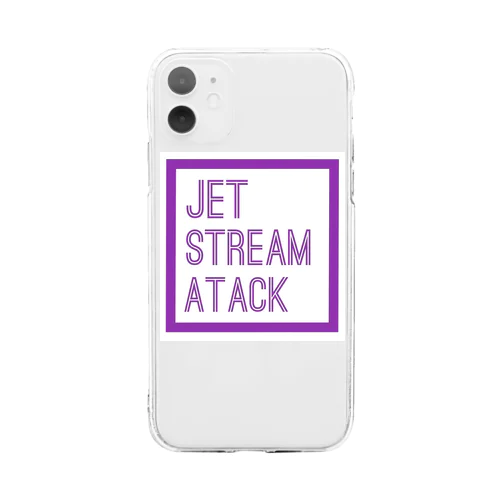 ジェット気流攻撃 Soft Clear Smartphone Case