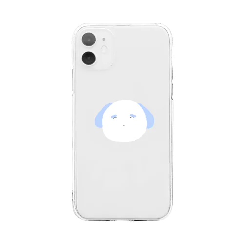 まゆいぬさん(幸) Soft Clear Smartphone Case