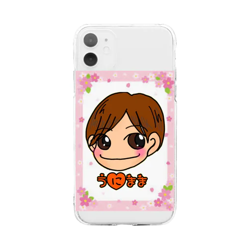 ウニママ Soft Clear Smartphone Case