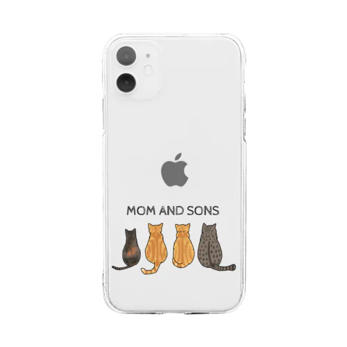 MOM AND SONS  Soft Clear Smartphone Case