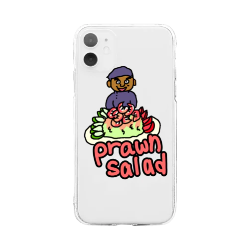 プローンサラダ Soft Clear Smartphone Case