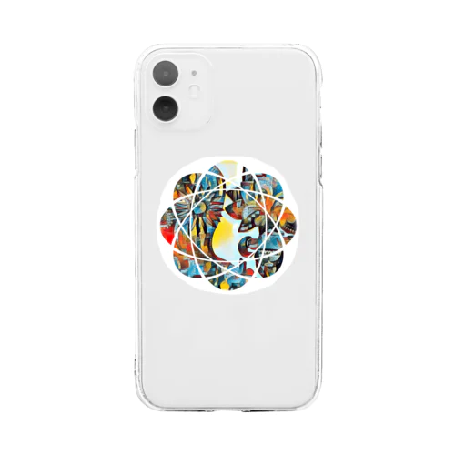 カラ Soft Clear Smartphone Case