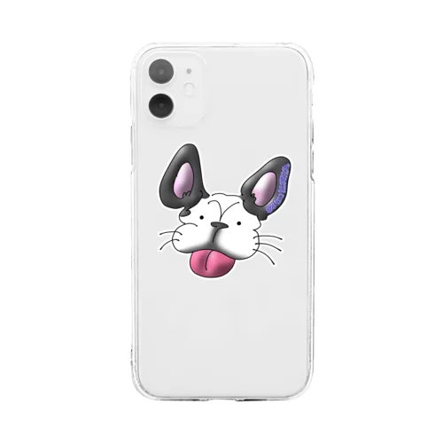 断固拒否 Soft Clear Smartphone Case