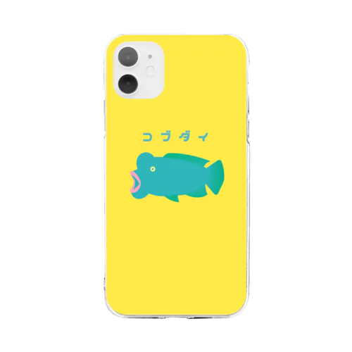 コブダイ Soft Clear Smartphone Case