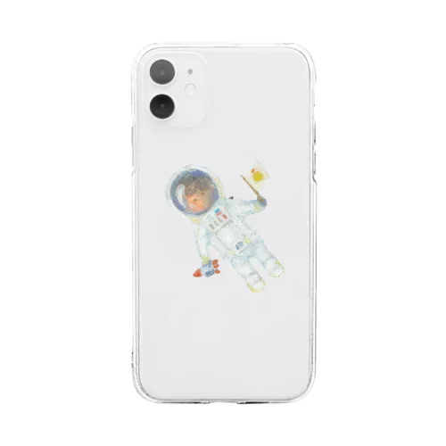 ムーンボーイ Soft Clear Smartphone Case