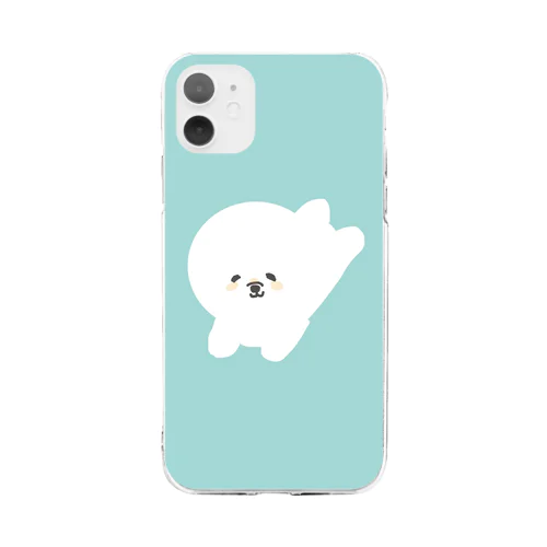 ビションフリーゼ Soft Clear Smartphone Case