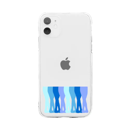Ballet!!blue Soft Clear Smartphone Case
