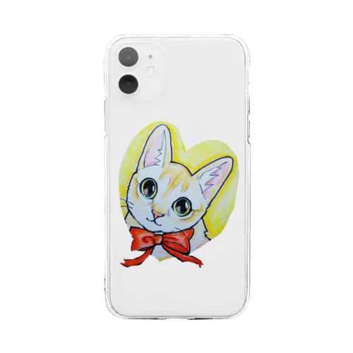 イラストシンガプーラちゃん Soft Clear Smartphone Case