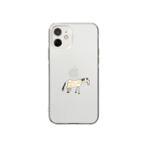 ひだりうま Soft Clear Smartphone Case