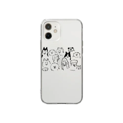 いぬたち Soft Clear Smartphone Case