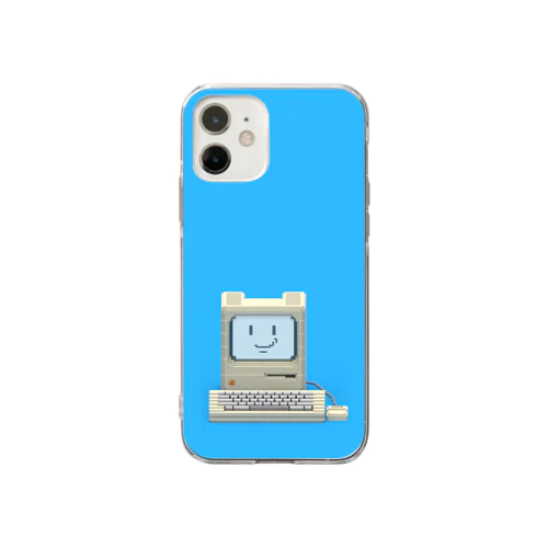 Voxelart-Computer- Soft Clear Smartphone Case