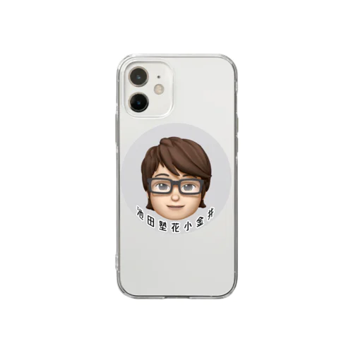 池田塾グッズ Soft Clear Smartphone Case