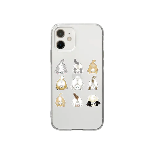 おちりコレクション Soft Clear Smartphone Case