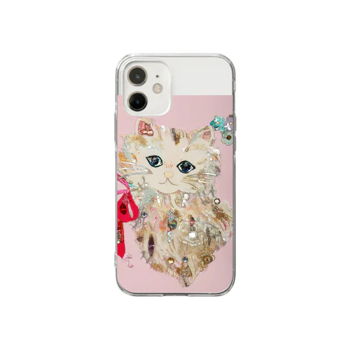 ロマンティックキャット　期間限定 Soft Clear Smartphone Case