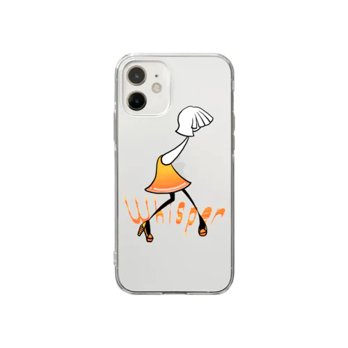 カクテル　ウィスパー Soft Clear Smartphone Case