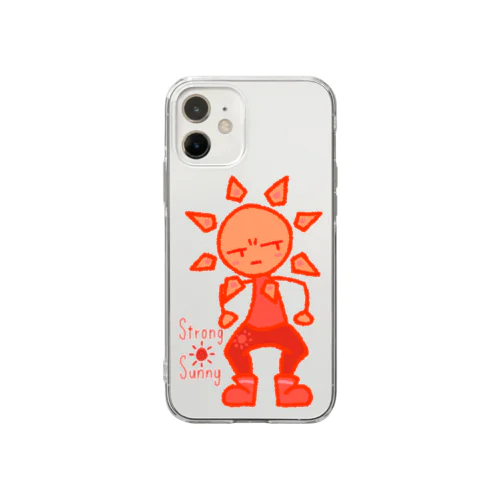 ウェザーず＊カンカンデリ Soft Clear Smartphone Case