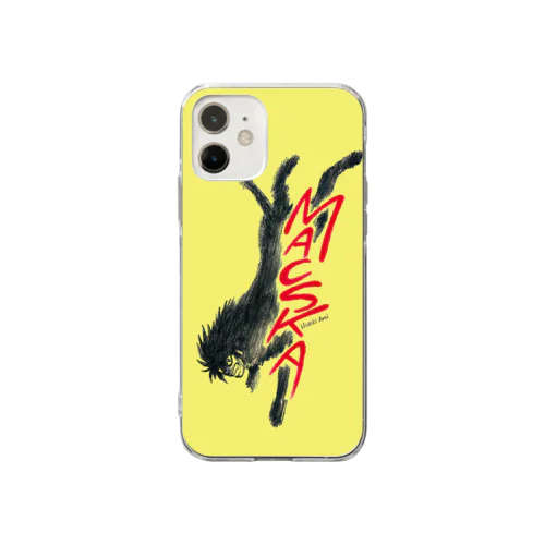 新井英樹ver 走るモンにゃん Soft Clear Smartphone Case